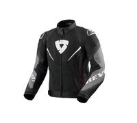 Revit Quantum 3 Air Giacca tessile da moto, nero-bianco, taglia M per maschi