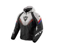Revit Quantum 3 H2O, giacca in tessuto L male Nero/Grigio Chiaro/Rosso
