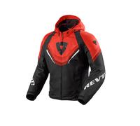 Rev'it Giacca In Tessuto Revit Quantum 3 H2O Nero Rosso L