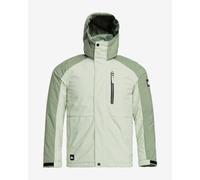 Giacca Quiksilver Mission Block bianco neutro verde bambino - 8