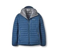 Rab - Piumino antivento da uomo - Microlight Windstopper Hoody Tempest Blue per Uomo in Pelle - Taglia L