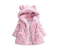 Giacca Ragazzo Ragazza Giacche con Cappuccio 1-6 anni Cappotto Ragazze Invernale Giubbotto Animale Mantello del Cappotto Caldo per Neonato Antivento Imbottito Piumino Capispalla Bimba regalo di Natale