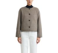 Giacca reversibile con sciarpa removibile donna COMMA Marron XL
