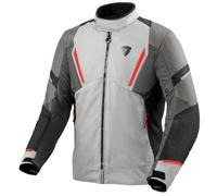 Revit Undulate H2O impermeabile Giacca tessile moto, marrone/grigio, Taglia L