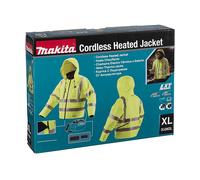 GIACCA RISCALDATA GIALLO FLUORESCENTE MAKITA DCJ206ZXL