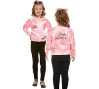 Giacca Rosa Delle Ragazze Grease Anni 50 Costume Elegante Per Bambini