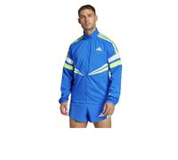 Giacca adidas Adizero Retro Running blu verde bianco - S
