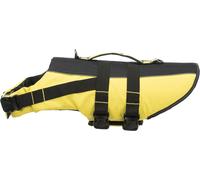 Giacca salvagente per cani 35 cm gialla/nera