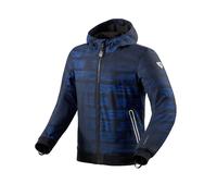 Giacca da moto Revit Saros WB softshell blu-blu XL