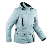 CE Armour City Scooter Ladies Motorcycle Touring Motorbike Jacket Light Blue M