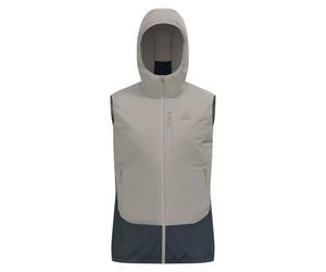 Giacca senza maniche da uomo Odlo GILET ISOLATO ASCENT HYBRID (silver cloud - dark slate) M