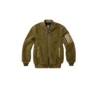 Brandit Ma1 Sherpa Full Zip Fleece Verde XL Uomo