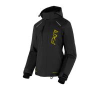 FXR Pulse Giacca da motoslitta da donna, nero-oro, taglia 36 per donne