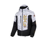 FXR Giacca Snow Helium X 2-In-1 26 Bianco Camo/Oro XL