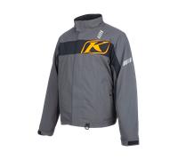 Klim Keweenaw 2025 giacca impermeabile per motoslitta, grigio-giallo, taglia XL per maschi
