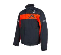 §Giacca Snow Klim Keweenaw Nero-Rosso Fuoco§