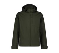 CMP Giacca in softshell da uomo con cappuccio, Waterproof 15.000, 35Z5337 (IT, Numero, 48, Regular, Regular, Verde)