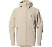 Haglofs Rosson Softshell Jacket Beige S Uomo