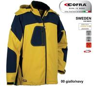Giacca Softshell da lavoro COFRA SWEDEN 320 g/m² contro il vento con cappuccio