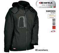 Giacca Softshell da lavoro COFRA SWEDEN 320 g/m² contro il vento con cappuccio +