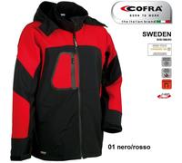Giacca Softshell da lavoro COFRA SWEDEN 320 g/m² contro il vento con cappuccio