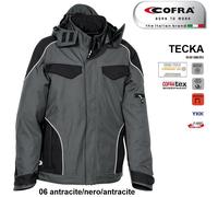 Giacca Softshell da lavoro COFRA TECKA 300 g/m² contro il vento con cappuccio +