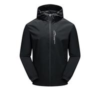 Giacca softshell da uomo autunno 4Xl, giacca impermeabile da uomo, leggera, traspirante, per tutti i giorni, ultraleggera, parka da trekking, caldo, antivento, per autunno e inverno, giacca a vento
