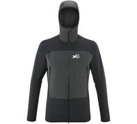 Giacca softshell da uomo Millet Fusion XCS Hoodie (NERO/GRIGIO SCURO) S