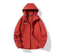 Giacca Softshell Fleece Impermeabile e Antivento per Can-am, Giacca Outdoor con Cappuccio per Escursioni, Giacca Termicamente Foderata per Autunno e Inverno,Red1 women-3x_l