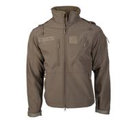 GIACCA SOFTSHELL MIL-TEC DI COLORE VERDE OD
