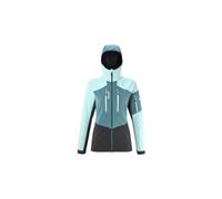Giacca softshell millet m white shield donna nero blu