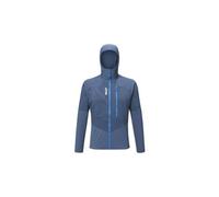 Giacca softshell millet rutor xcs air hoodie uomo blu