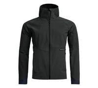 Giacca softshell Ortovox VENET SOFTSHELL HOODED JKT M (black raven) uomo S