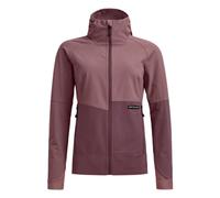 Giacca softshell Ortovox VENET SOFTSHELL HOODED JKT W (dusk rose) donna M