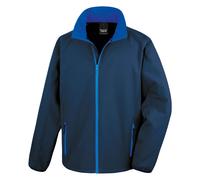 Giacca Softshell Uomo Result Impermeabile Zip Tasche Antivento Centro Classica