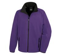 Giacca Softshell Uomo Result Impermeabile Zip Tasche Antivento Centro Classica