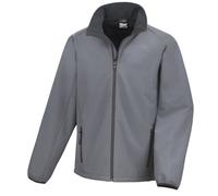Giacca Softshell Uomo Result Impermeabile Zip Tasche Antivento Centro Classica