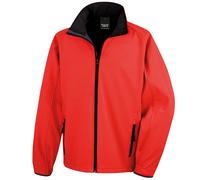 Giacca Softshell Uomo Result Impermeabile Zip Tasche Antivento Centro Classica