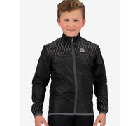 Giacca sottile a vento Sportful Reflex nero grigio bambini - 10