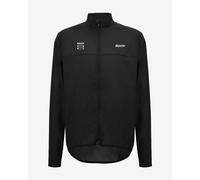 Giacca sottile antivento Santini X Pirelli Sport Club nera - Taglio Classico - XXL