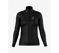 Compressport women s hurricane windproof jacket black