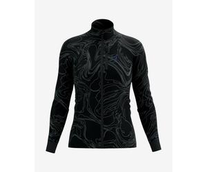 Giacca sottile Compressport Hurricane Windproof nero viola donna - L