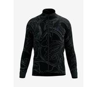 Giacca sottile Compressport Hurricane Windproof nero viola - S
