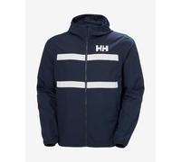 Giacca sottile con cappuccio Helly Hansen Salt Striped Wind blu scuro - L