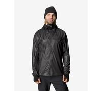 Giacca sottile con cappuccio Houdini The Orange nero puro - L