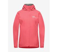 Giacca sottile con cappuccio Jack Wolfskin Trailtime 2L rosa chiaro donna - L