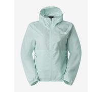 Giacca sottile con cappuccio The North Face Cyclone verde turchese donna - S