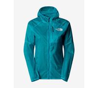 Giacca sottile con cappuccio The North Face Windstream blu turchese scuro donna - L