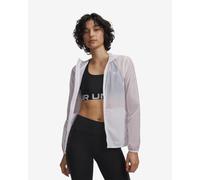 Giacca sottile con cappuccio Under Armour Velociti Pro LW bianca donna - L