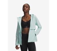 Giacca sottile con cappuccio Under Armour Velociti Storm azzurro pastello donna - S